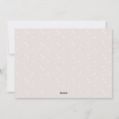 スターレッドつながり | Hanukkahフォトコラージュ シーズンカード (裏面)