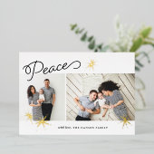 スターレッド平和 | 2枚の写真 箔シーズンカード (立ち正面)