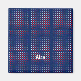 スターレッド白/ブルーマグネット マグネット