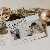 スターレッド・レジョイス | 2枚の写真 箔シーズンカード