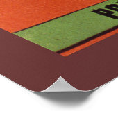 スターロブスターヴィンテージラベルアート ポスター (角)