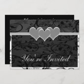 スターロマンス ホワイトセット 招待状 (正面/裏面)