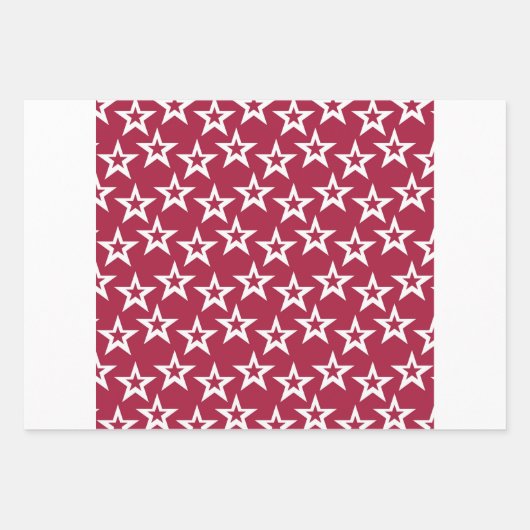 スター人形パーティーラッピング紙 ラッピングペーパーシート (正面3)