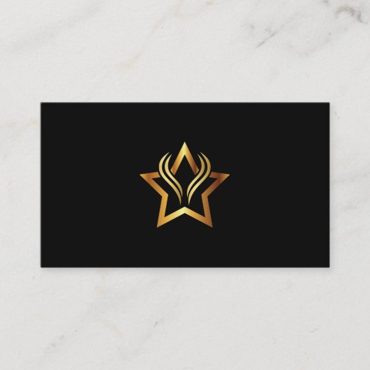 スター付き名刺 名刺 (正面)