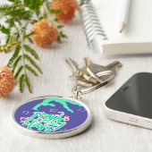 スター体操の転倒にリーチ キーホルダー (側面)