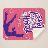 スター体操の転倒にリーチ シェルパブランケット (正面(横))