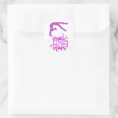 スター体操の転倒にリーチ スクエアシール (バッグ)