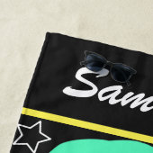 スター体操の転倒にリーチ ビーチタオル (インサイチュ)