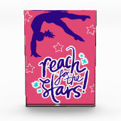 スター体操の転倒にリーチ フォトブロック (正面)