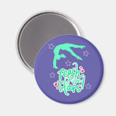 スター体操の転倒にリーチ マグネット (正面/裏面)