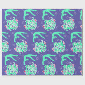 スター体操の転倒にリーチ ラッピングペーパー (フラット)