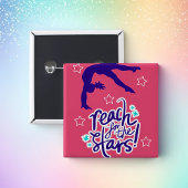 スター体操の転倒にリーチ 缶バッジ