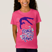 スター体操の転倒にリーチ Tシャツ (正面)