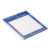 スター先生赤白青学校 ノートパッド (アングル)