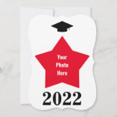 スター写真のシェイプフレーム セーブザデート (正面)