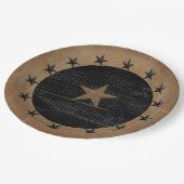 スター初期の紙プレート ペーパープレート (アングル)