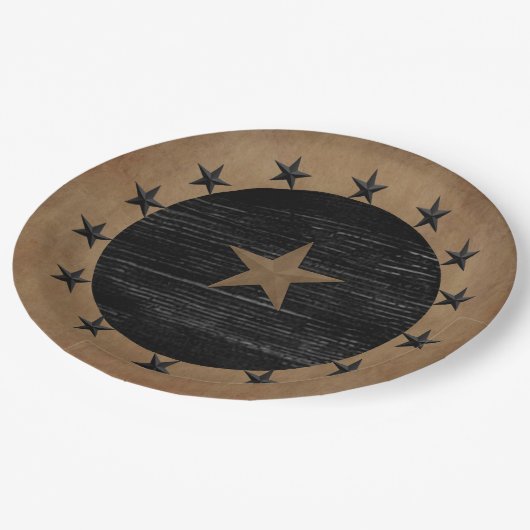 スター初期の紙プレート ペーパープレート (アングル)