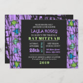 スター動揺してズバーバルミツワー招待状 招待状 (正面/裏面)