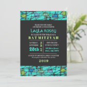 スター動揺してズバーバルミツワー招待状 招待状 (スタンド正面)