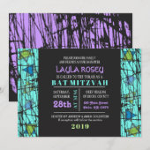 スター動揺してズバーバルミツワー招待状 招待状 (正面/裏面)