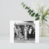 スター型の売上: 1918 ポストカード (スタンド正面)