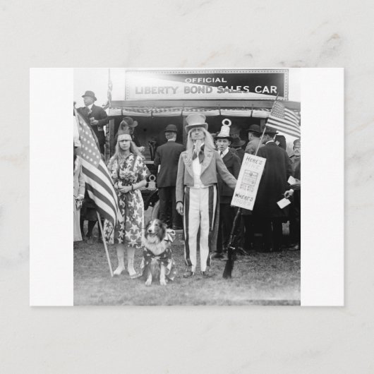 スター型の売上: 1918 ポストカード (正面)