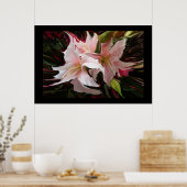 スター威厳のあるズプリント ポスター (キッチン)