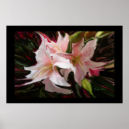 スター威厳のあるズプリント ポスター