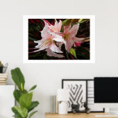 「スター威厳のある」プリント ポスター (ホームオフィス)