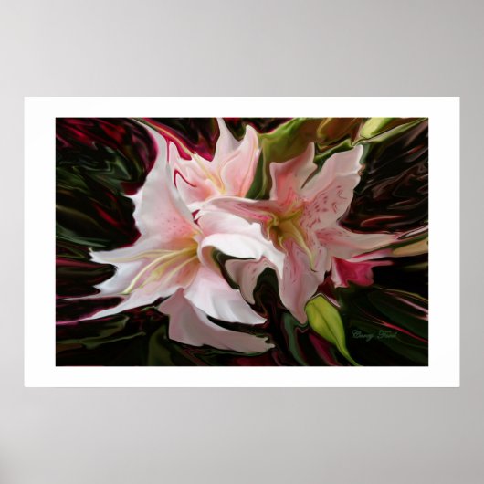 「スター威厳のある」プリント ポスター (正面)