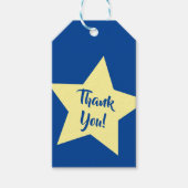 スター子供の誕生日パーティートゥインクルトゥインクルリトル ギフトタグ (正面)