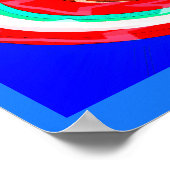 スター宇宙旅行芸術 ポスター (角)