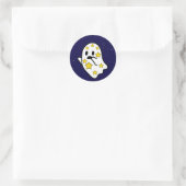 スター幽霊失ったイン宇宙 ラウンドシール (バッグ)