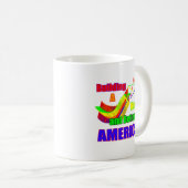 スター建物2 AMERICA jGibney The MUSEUM Zazzle G コーヒーマグカップ (正面右)