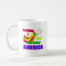 スター建物2 AMERICA jGibney The MUSEUM Zazzle G コーヒーマグカップ