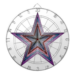 スター抽象芸術幾何学芸術 ダーツボード