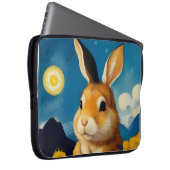 スター春バニーエレクトロニクスバッグ ラップトップスリーブ (正面右)