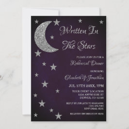 スター書ズでのリハーサルディナー 招待状