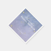 スター書ズブライダルシャワー スタンダードカクテルナプキン (角)