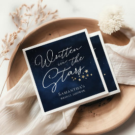 スター書ズブライダルシャワー スタンダードカクテルナプキン