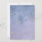 スター書ズブライダルシャワー 招待状 (裏面)