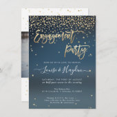 スター書ズ婚約パーティ 案内状 (正面/裏面)