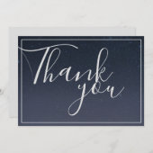 スター書ズ星空の夜サンキューカード サンキューカード (正面/裏面)