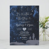 スター書ズ結婚式招待状 招待状 (スタンド正面)