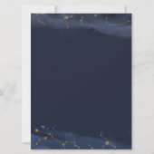 スター書ズ結婚式招待状 招待状 (裏面)