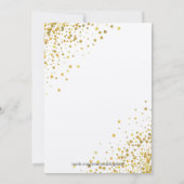 スター書ズ結婚式招待状 招待状 (裏面)