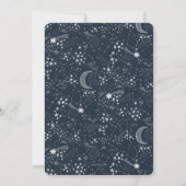 スター書ズ・ベイビー・シャワー 招待状 (裏面)