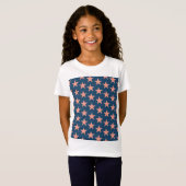 スター柄 3 Tシャツ (正面フル)
