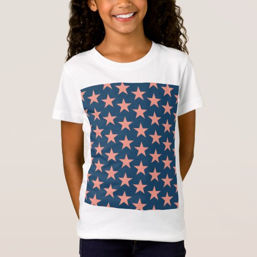 スター柄 3 Tシャツ (正面)