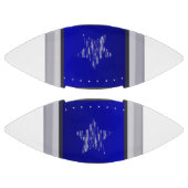 スター独身の2パネルブルーデザイン アメリカンフットボール (パネル)